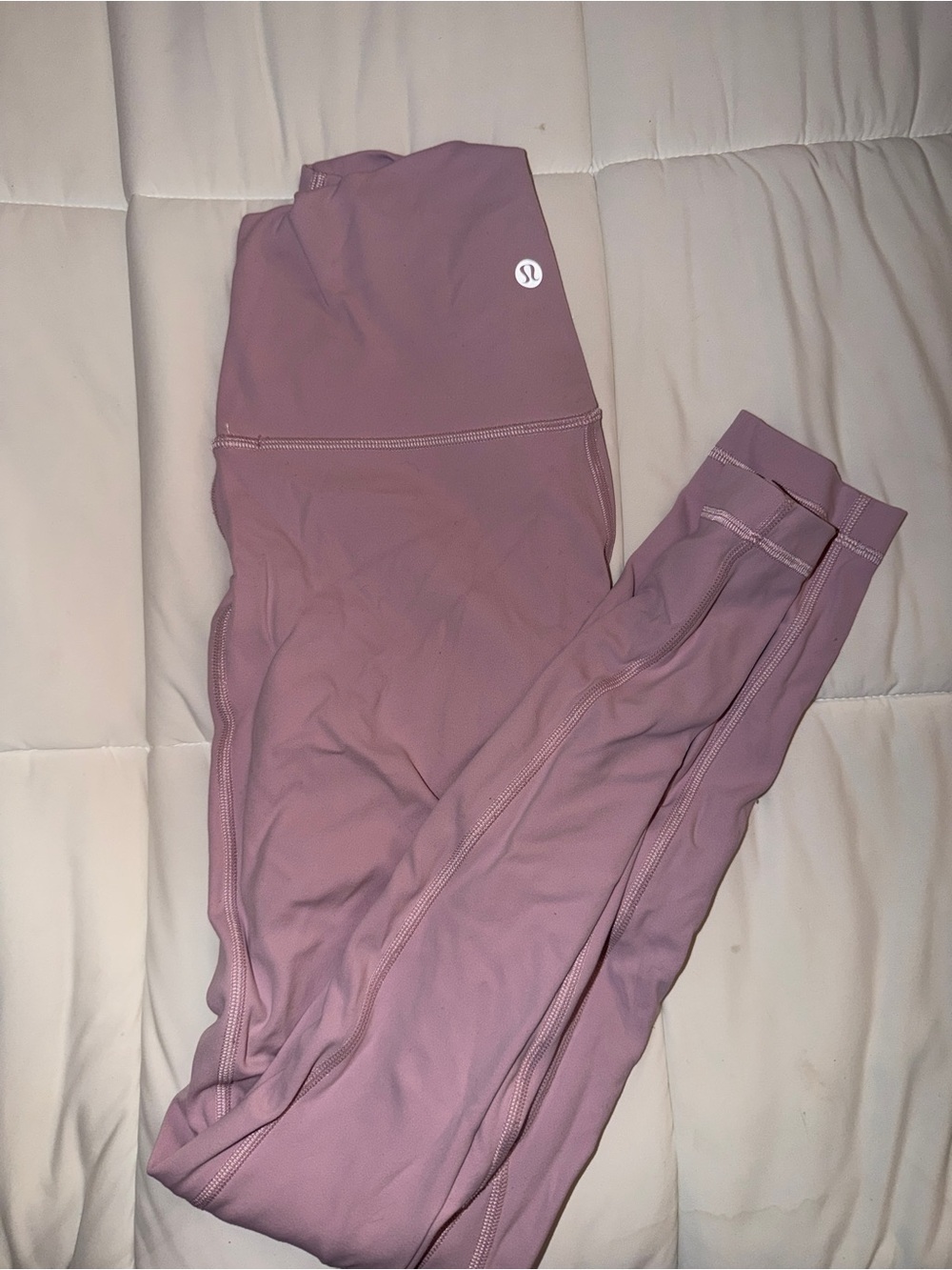 lululemon athletica Kids Mauve-Pink High-Rise Leggings